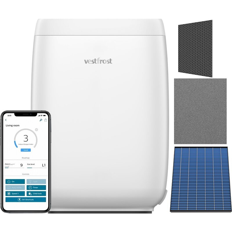 Oczyszczacz powietrza VESTFROST VP-A1M30WH Wi‑Fi