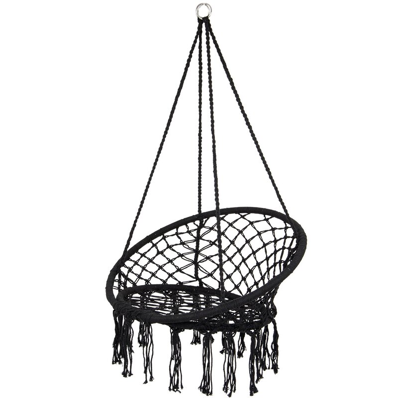 Fotel podwieszany ROYOKAMP 1031361 Czarny