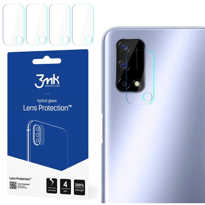 Szkło Hybrydowe 3MK Lens Protection do Realme Narzo 30 Pro 5G