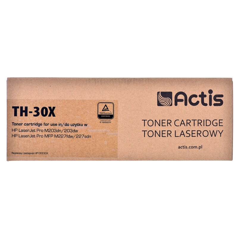 Actis TH-30X Toner do drukarki HP; Zamiennik HP 30X CF230X; Standard;  3500 stron; czarny
