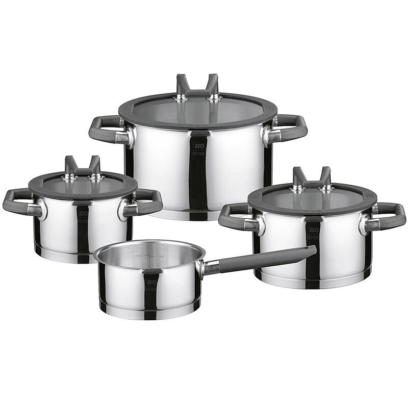 Zestaw garnków ELO Black Pearl 3000426 (7 elementów)
