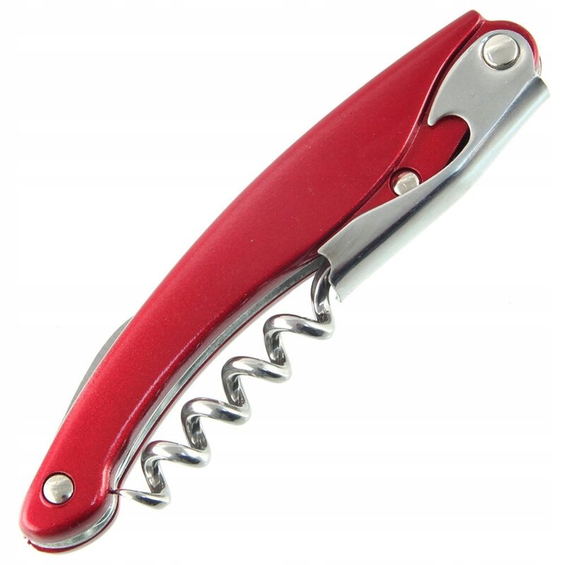 Korkociąg FACKELMANN Grand Cru 49731 Czerwono-srebrny