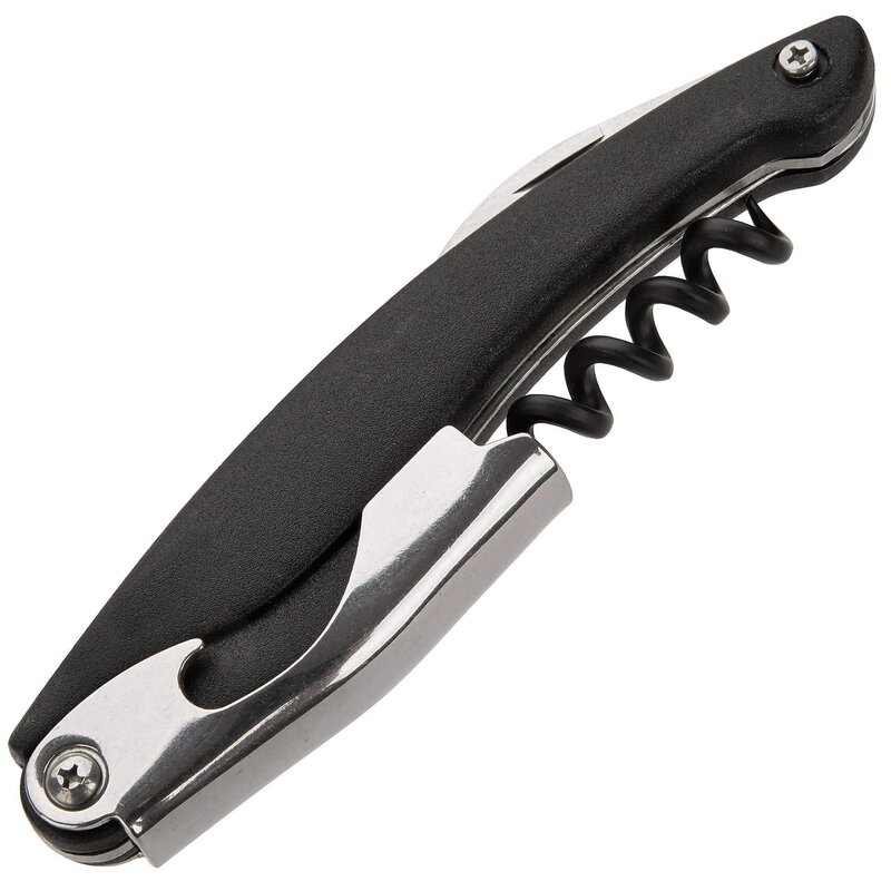 Korkociąg FACKELMANN 49806 Czarno-srebrny