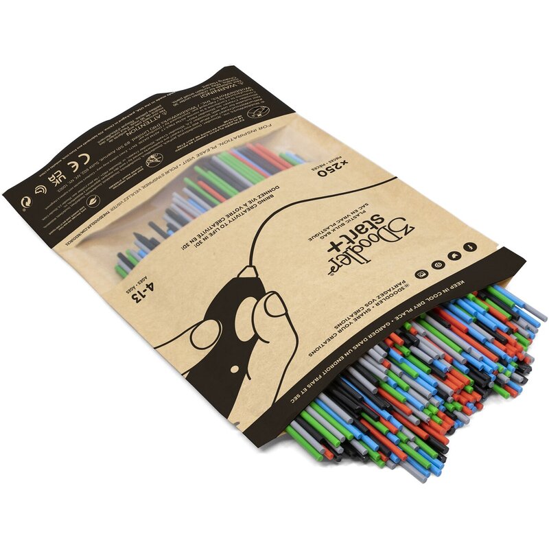 Filament 3DOODLER Start EKO, Średnica 2.5 mm, 0.27 kg (250 szt.)