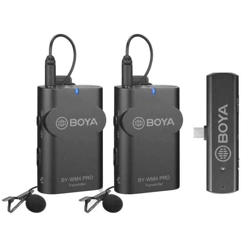 System bezprzewodowy BOYA BY-WM4 PRO K4