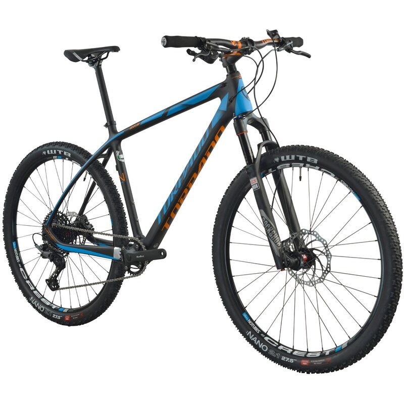 Rower górski MTB TORPADO Nearco N M19 27.5 cala Sunrace męski Czarno-niebieski