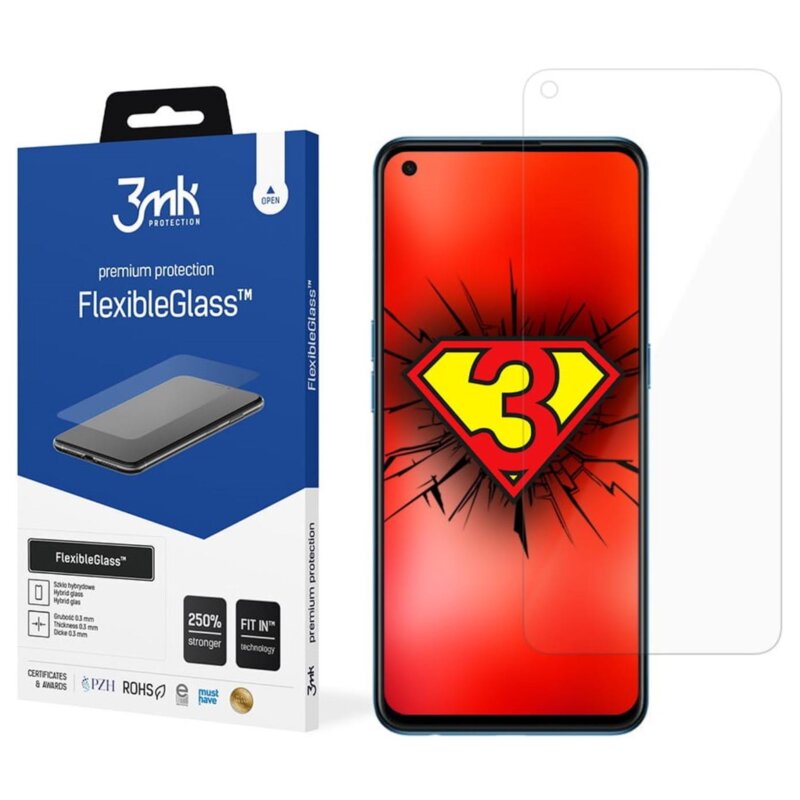 Szkło hybrydowe 3MK FlexibleGlass do Oppo Find X3 Lite 5G