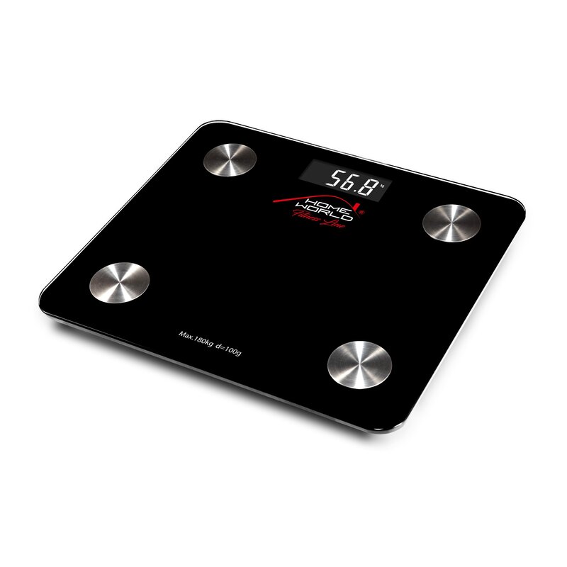 Waga łazienkowa TECH-MED HW-FIT001 Czarny