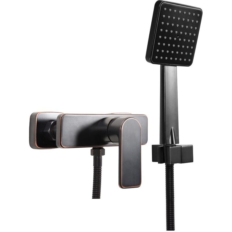 Bateria prysznicowa FALA Retro 3 75817 Czarny