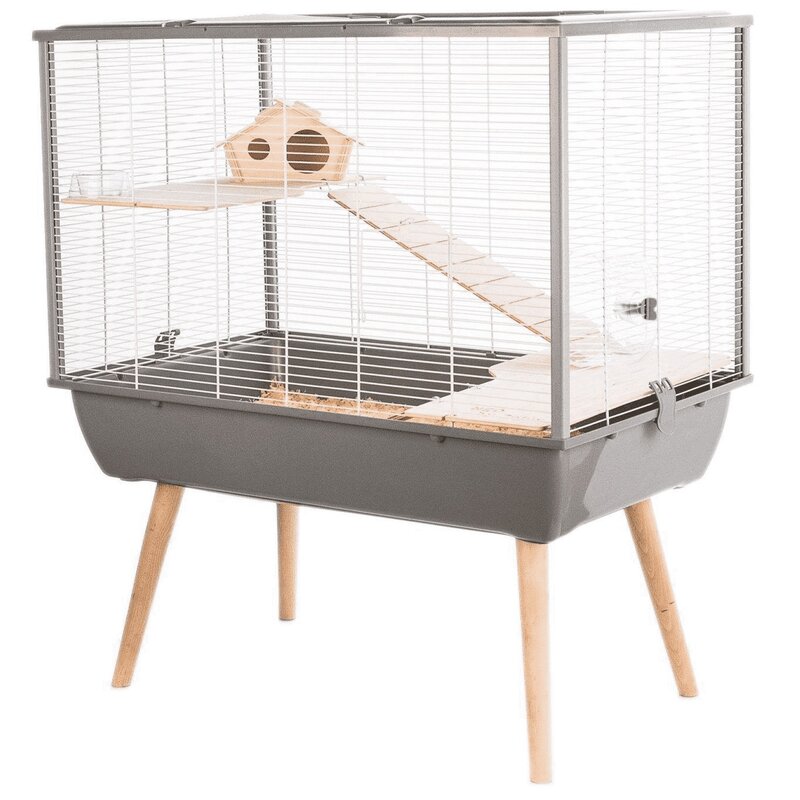 Klatka dla gryzonia ZOLUX Neo Silta H58 Szary