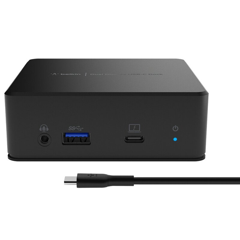 Belkin USB-C Dual Display Docking Station INC002VFBK Czarny