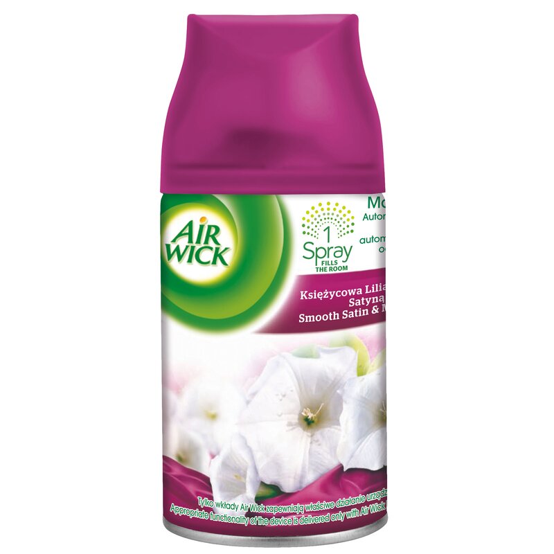 Wkład do odświeżacza powietrza AIR WICK Freshmatic Księżycowa Lilia Otulona Satyną 250 ml