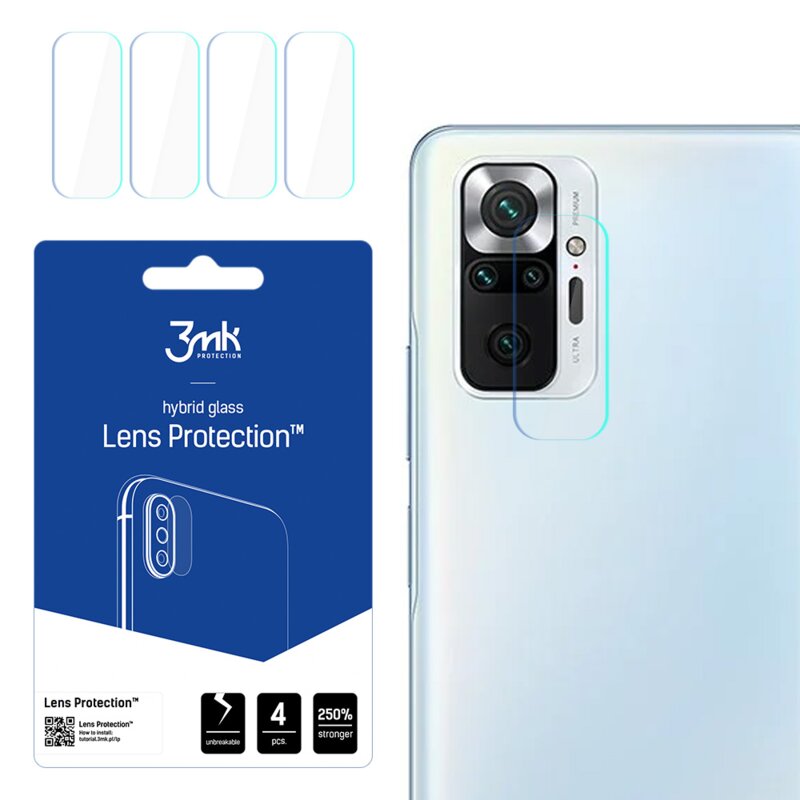 Nakładka na obiektyw 3MK Lens Protection do Xiaomi Redmi Note 10 Pro Max