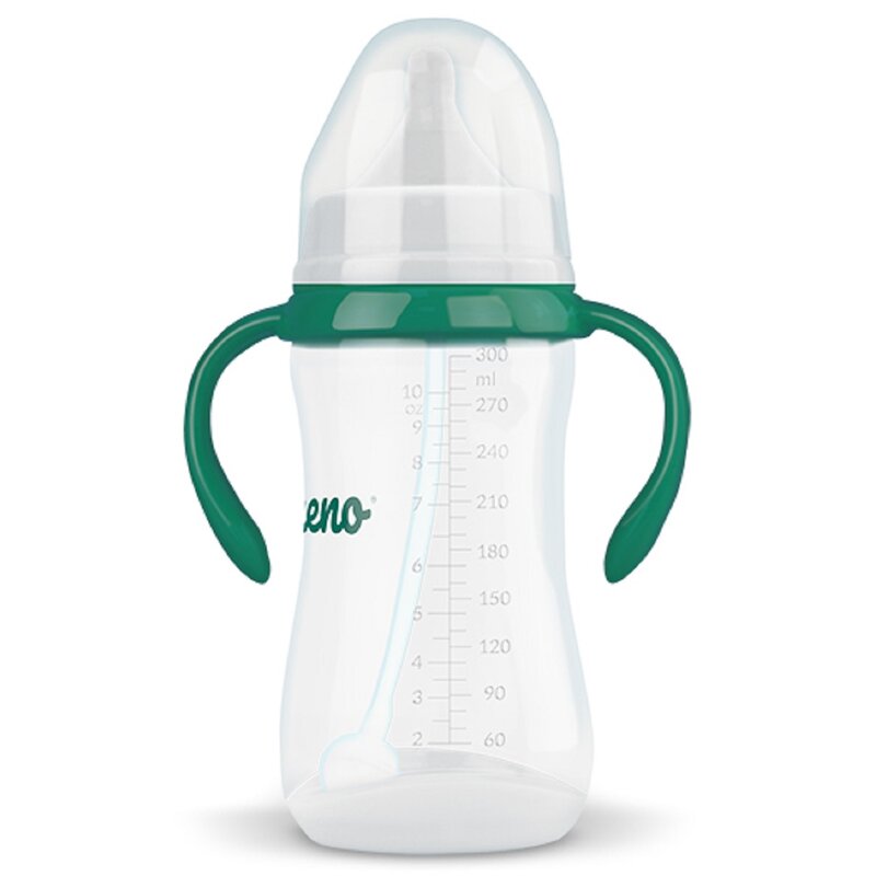 Butelka NENO 300 Przezroczysto-zielony