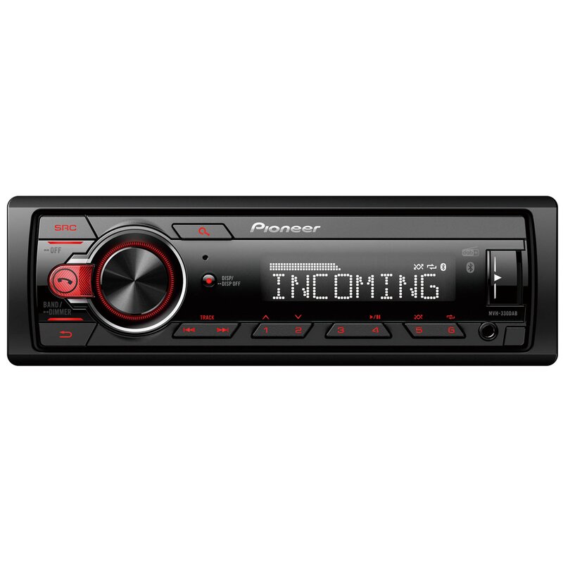 Pioneer MVH-330DAB z USB 4x50W Bluetooth