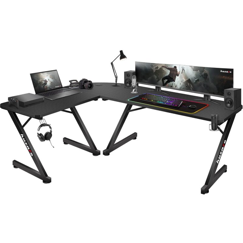 Biurko gamingowe HUZARO Hero 7.0 Czarny