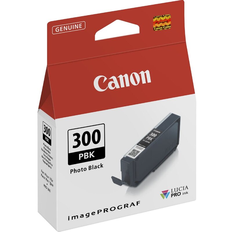 Canon PFI-300PBK Czarny 14,4 ml
