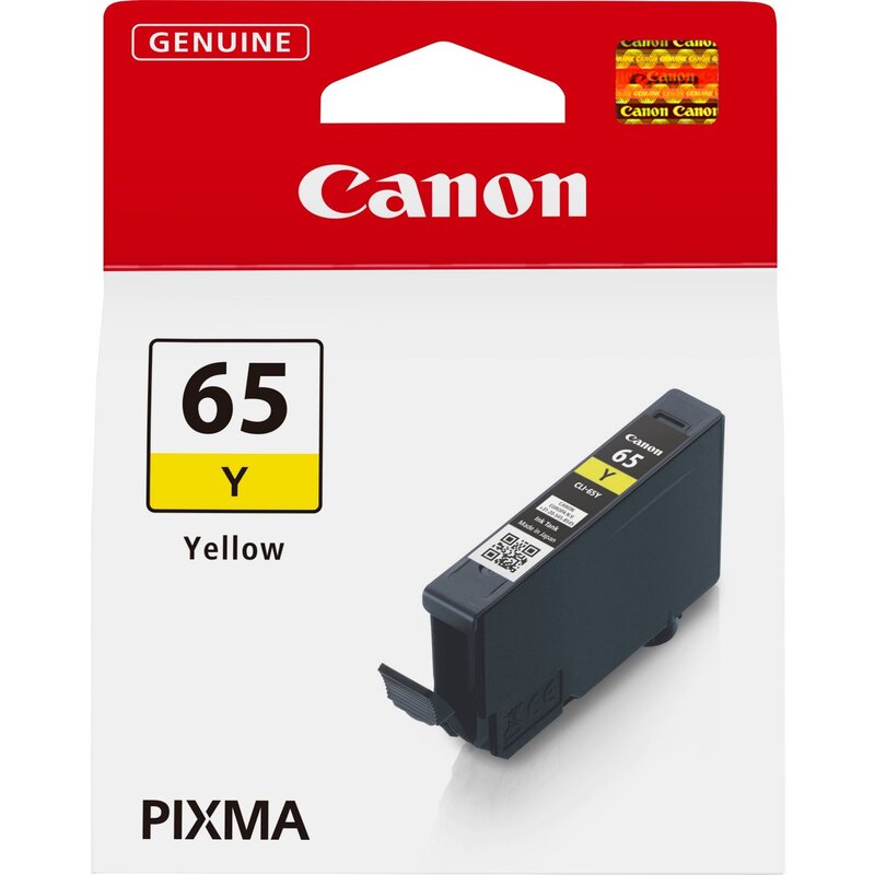 Tusz CANON CLI-65 Żółty 12.6 ml 4218C001
