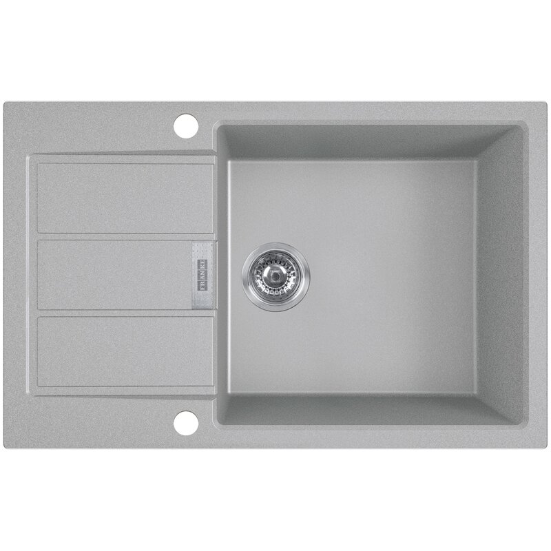 Zlewozmywak jednokomorowy z ociekaczem FRANKE Sirius S2D 611-78 XL 143.0618.641 Kamienny szary 50x78