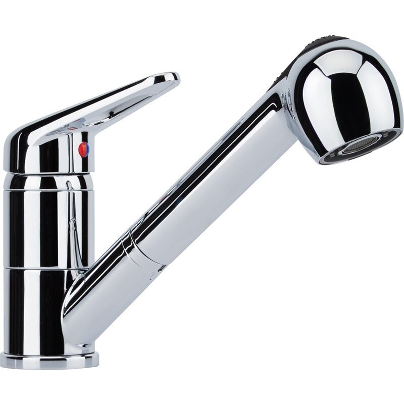 Bateria kuchenna stojąca FRANKE Prince II Pull-Out spray z wyciąganą wylewką Chrom 115.0347.111