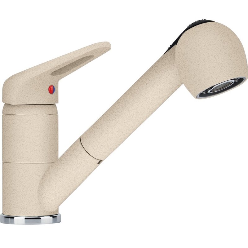 Bateria kuchenna stojąca FRANKE Prince II Pull-Out spray z wyciąganą wylewką Beżowy 115.0470.665