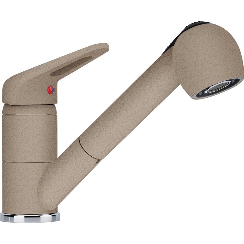 Bateria kuchenna stojąca FRANKE Prince II Pull-Out spray z wyciąganą wylewką Cappuccino 115.0470.666
