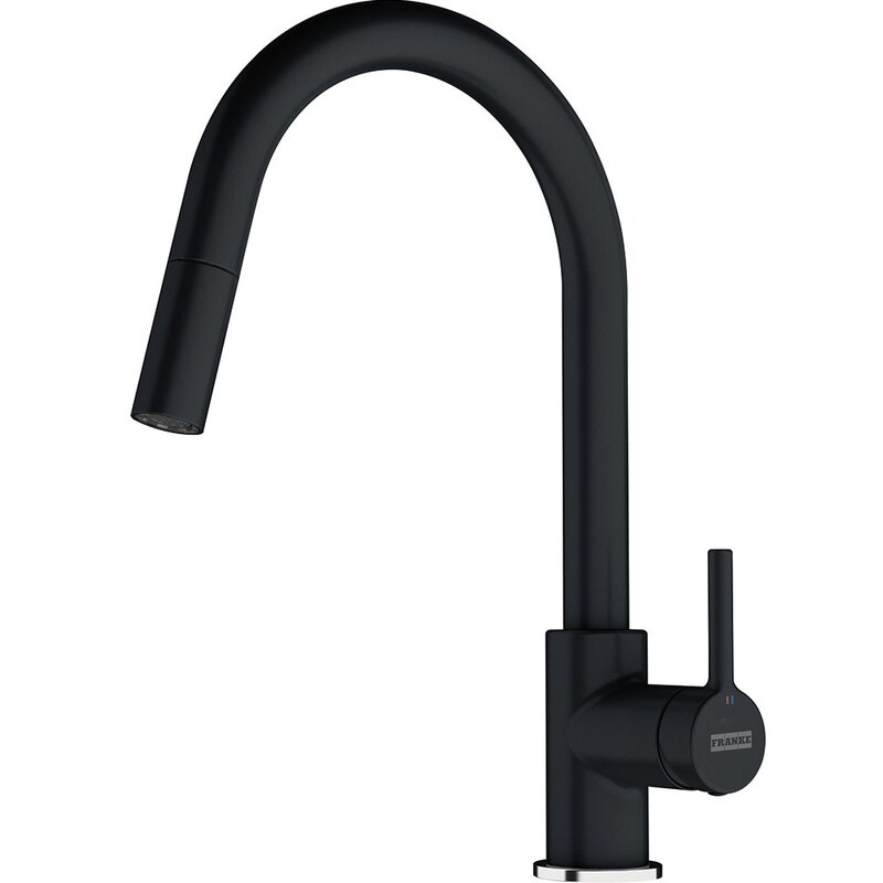 Bateria kuchenna stojąca FRANKE Lina J pull-out z wyciąganą wylewką Onyx 115.0626.055
