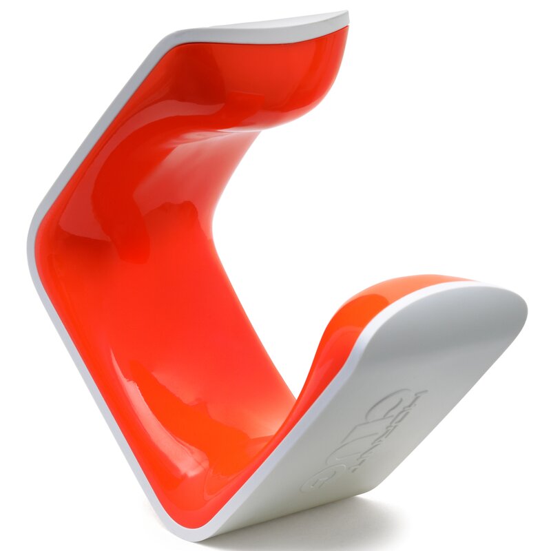 Wieszak rowerowy HORNIT Clug MTB XL Biało-pomarańczowy