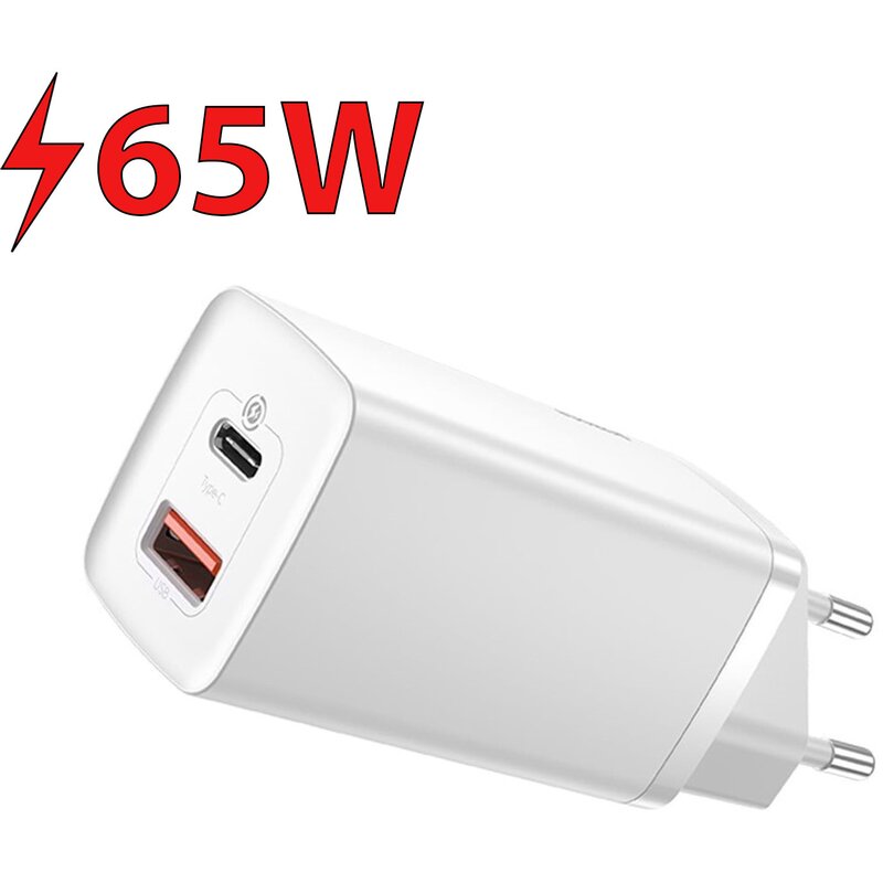 Baseus GaN2 Lite 65W Biały