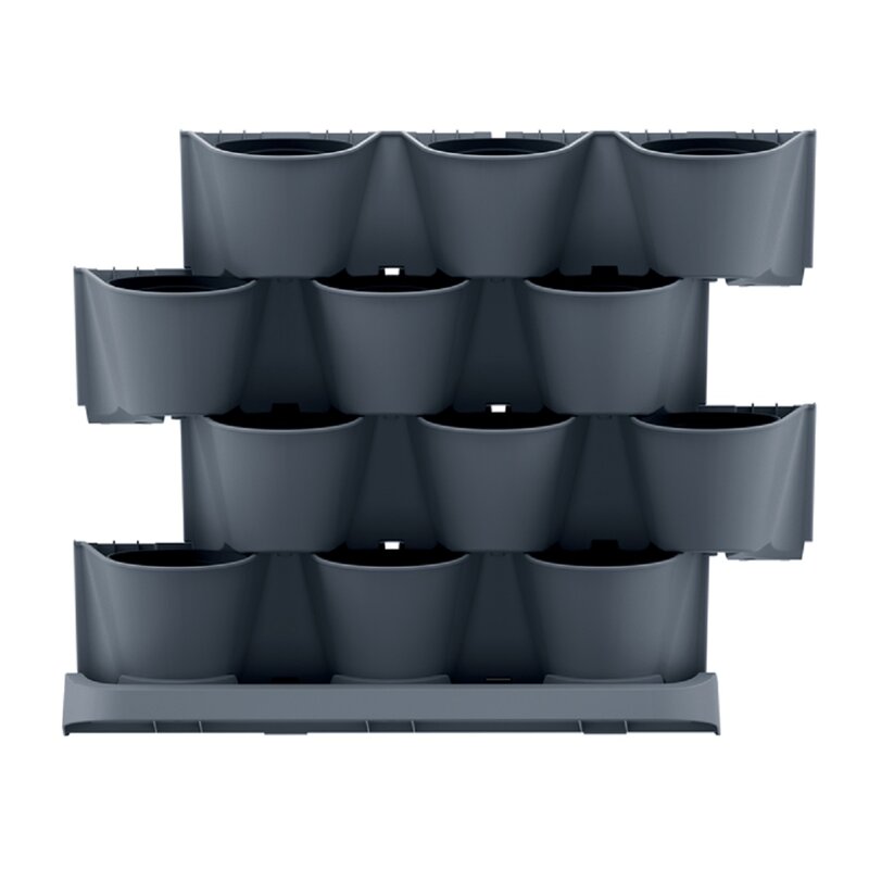 Ogród wertykalny PROSPERPLAST IO2W600S-S433 9L Antracytowy