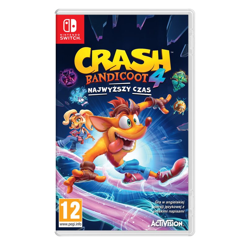 Crash Bandicoot 4: Najwyższy Czas Gra NINTENDO SWITCH