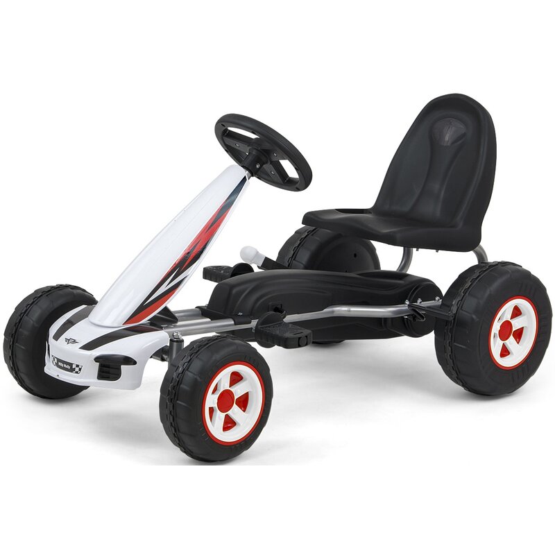 Gokart na pedały MILLY MALLY Viper Biały