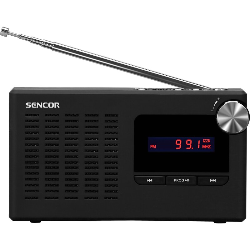 Radio SENCOR SRD 2215 Cyfrowe Przenośne Czarny