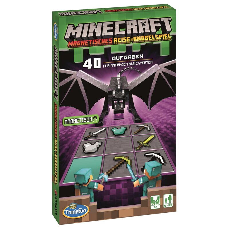 Gra planszowa THINKFUN Minecraft - Łamigłówka Magnetyczna