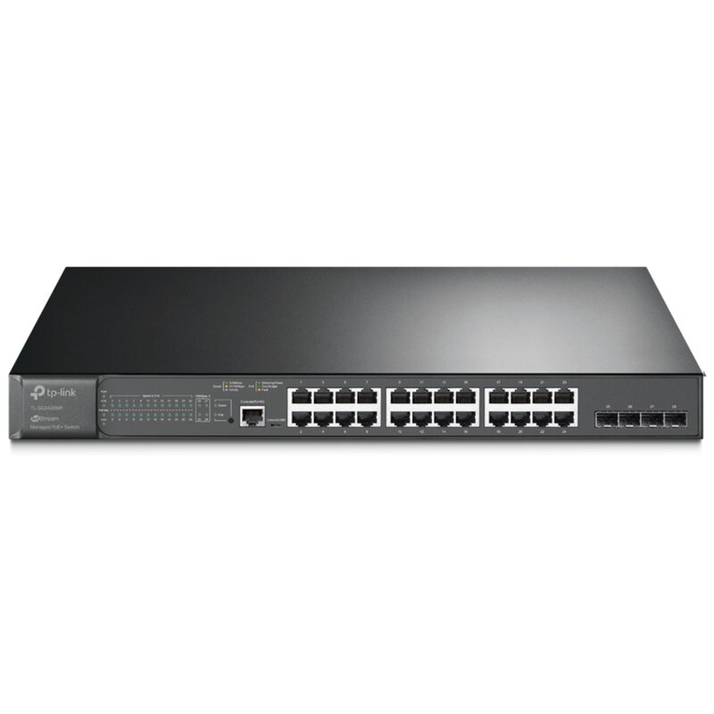 Switch TP-LINK TL-SG3428MP Gigabit Ethernet, 30 portów, Funkcja PoE, Zarządzalny