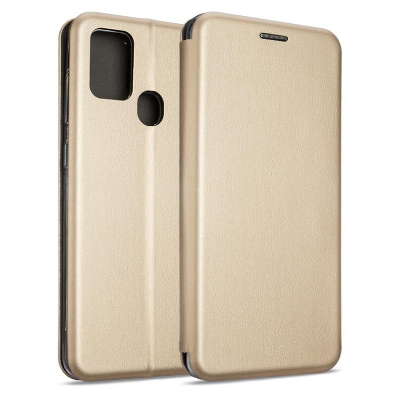 Etui BOOK MAGNETIC do Samsung Galaxy A21s Złoty