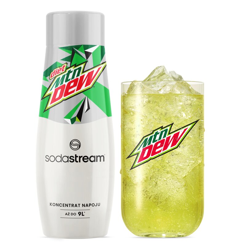 Syrop do saturatorów SODASTREAM Mountain Dew Light 440 ml bez cukru