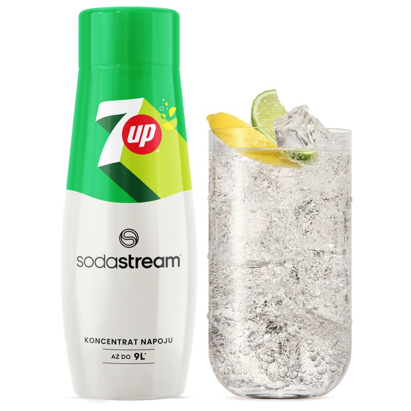 Koncentrat SodaStream 7UP Cytrynowo Limonkowy Syrop Owocowy do Wody 440ml