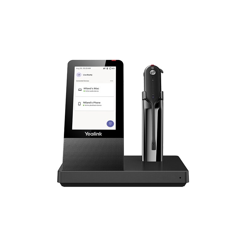 Słuchawki YEALINK WH67 Teams Bezprzewodowe, Douszne