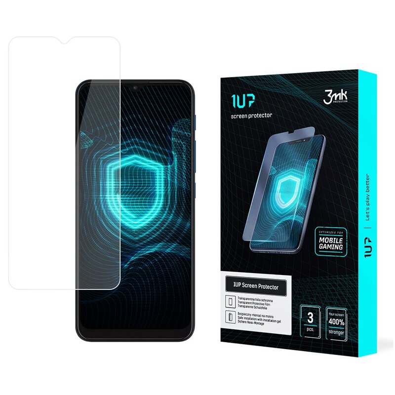 Folia ochronna 1UP Screen Protector do Motorola Moto E7 Plus (3 szt.)