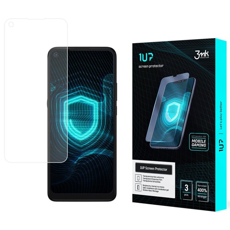 Folia ochronna 1UP Screen Protector do Motorola Moto G9 Power (3 szt.)