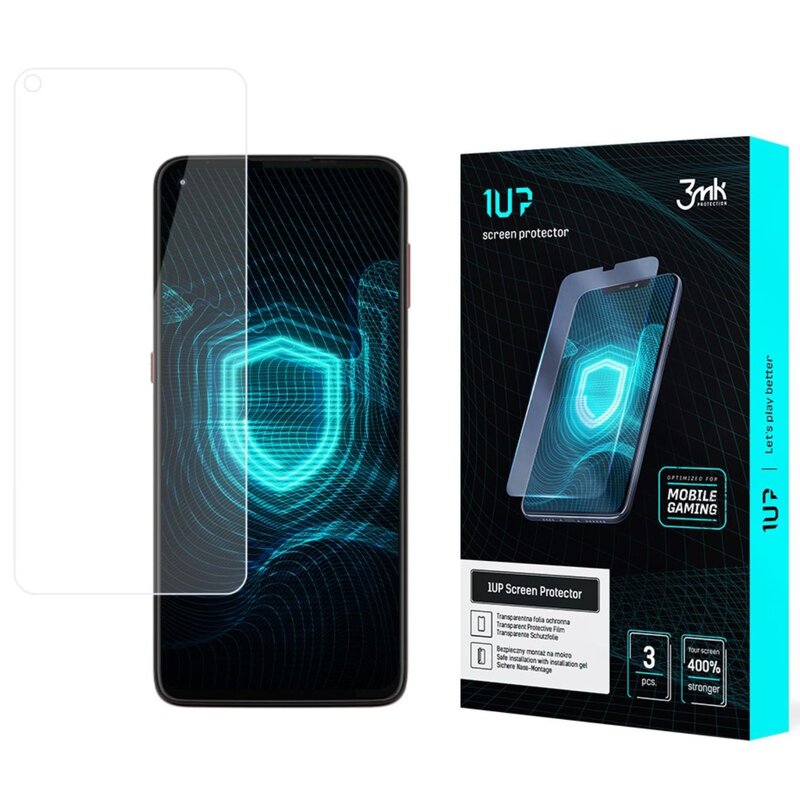 Folia ochronna 1UP Screen Protector do Motorola Moto G9 Plus (3 szt.)
