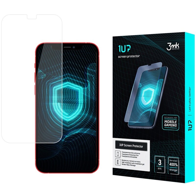 Folia ochronna 1UP Screen Protector do Apple iPhone 12 Mini (3 szt.)