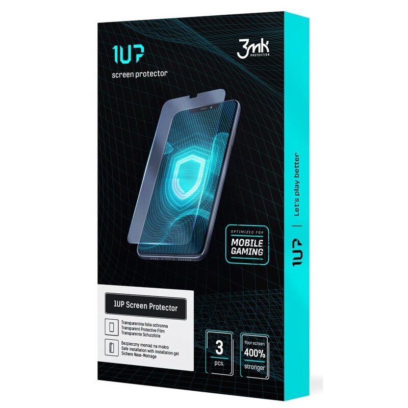 Folia ochronna 1UP Screen Protector do Xiaomi Redmi Note 9 Pro 4G (3 szt.)