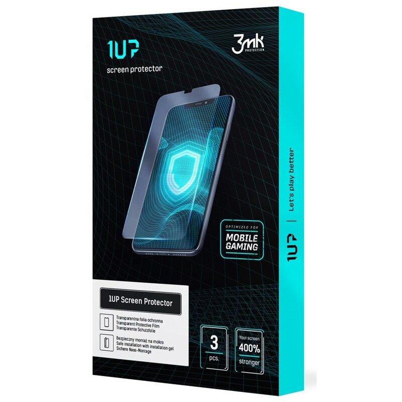 Folia ochronna 1UP Screen Protector do Xiaomi Redmi Note 10 4G (3 szt.)