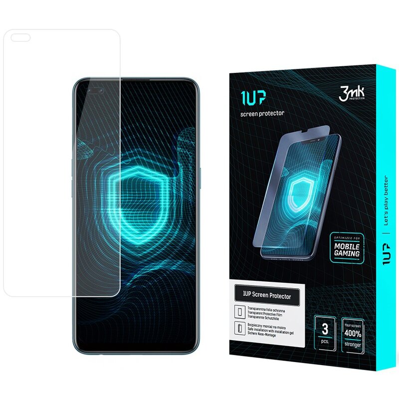 Folia ochronna 1UP Screen Protector do Oppo Reno 4 Lite (3 szt.)