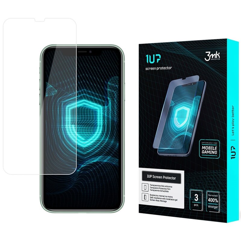 Folia ochronna 1UP Screen Protector do Apple iPhone 11 (3 szt.)