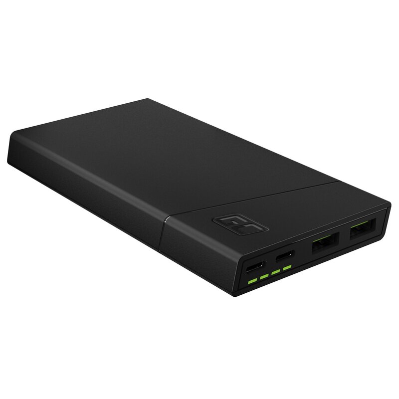 Powerbank GREENCELL PowerPlay 10S 10000 mAh 18W Czarny