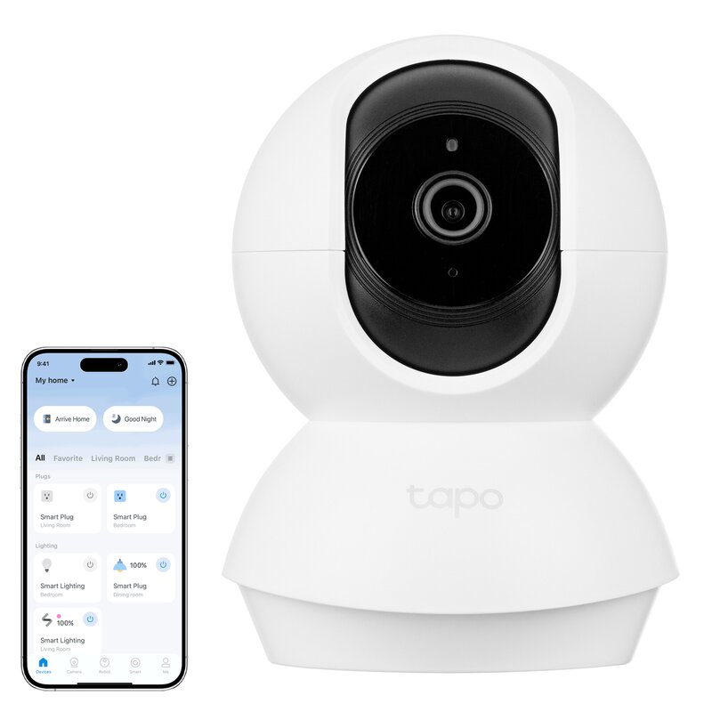 Kamera TP-LINK Tapo C210 Wewnętrzna, Wi-Fi, Kamera obrotowa