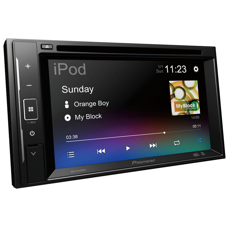 Pioneer AVH-A240DAB z DVD/CD/USB 6,2" 4x50W Bluetooth